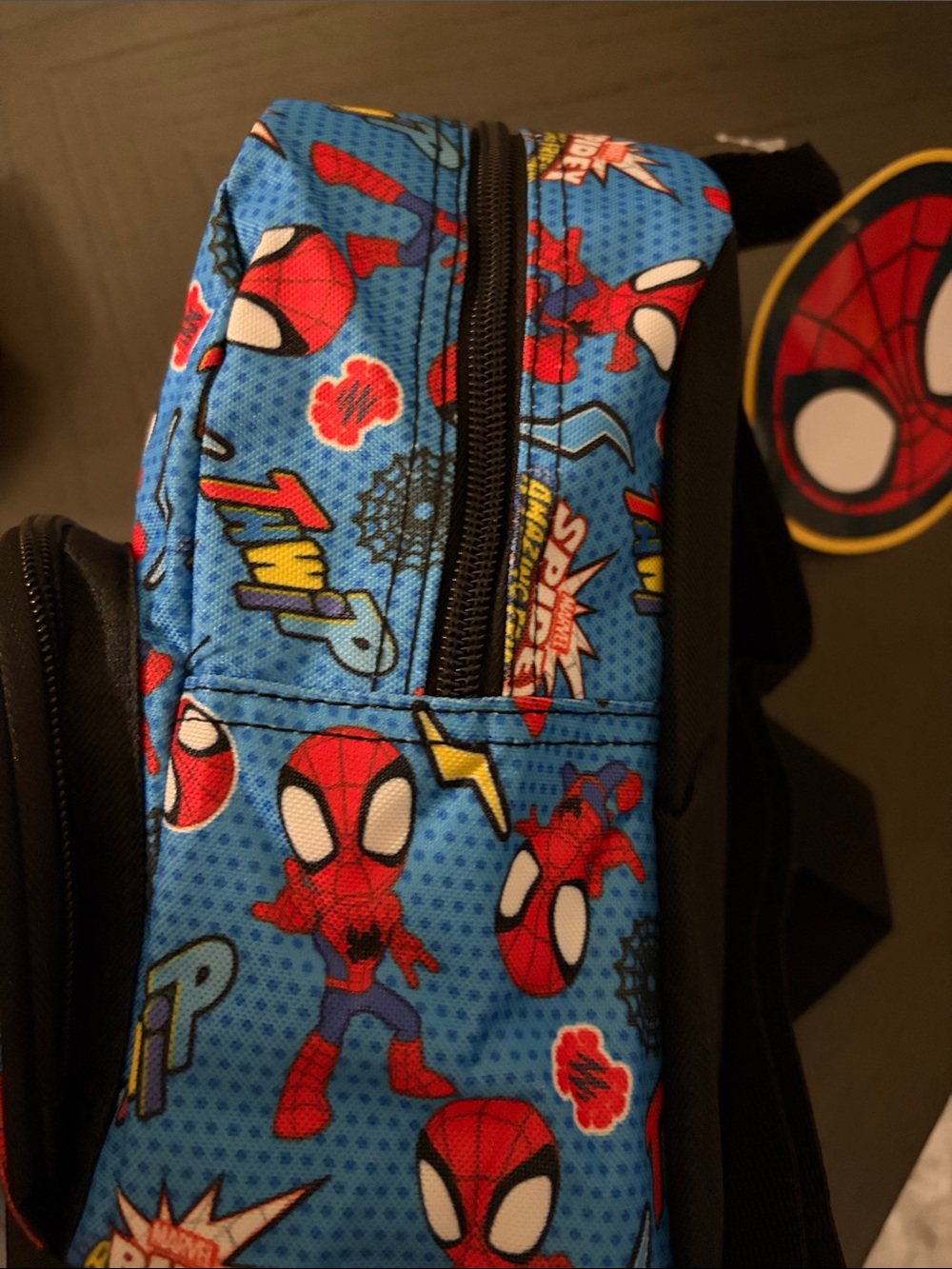 Marvel Kids Backpack - Blue & Red Spidey Pattern - Picture 7 of 14